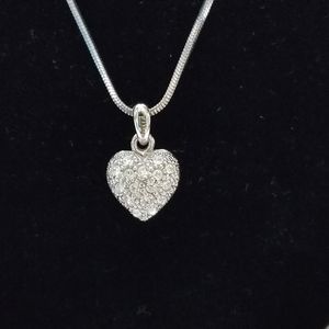 Double Sided Heart‎ Pendant
